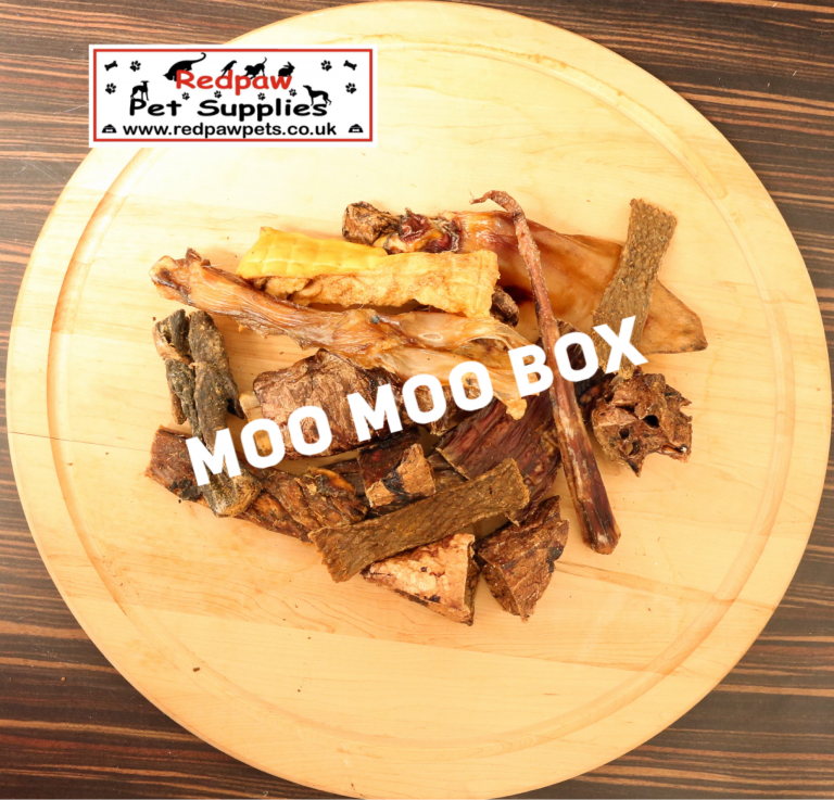 Moo Moo Box (100% Natural Beef Dog Treats) – Redpaw Pet Supplies Shop