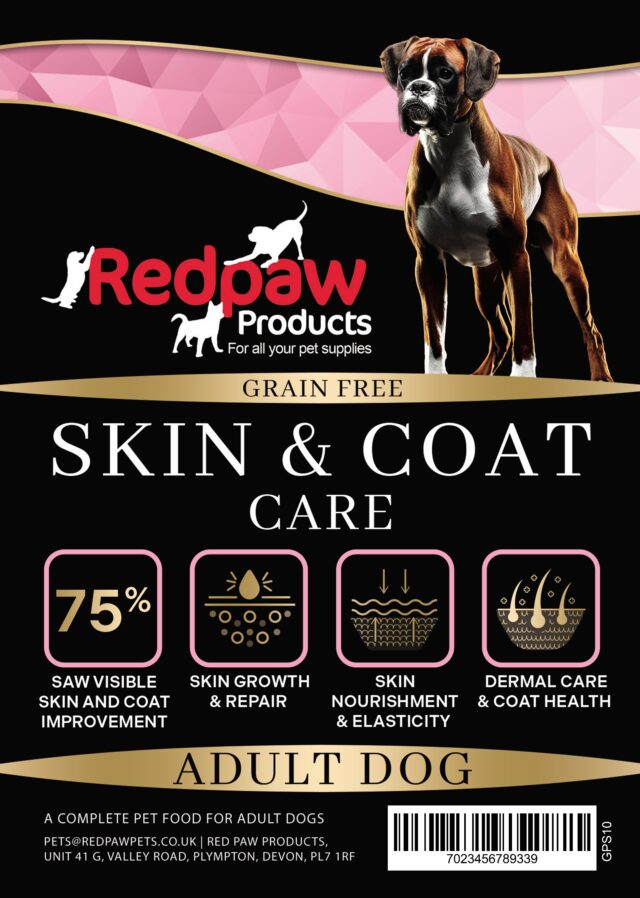 Redpaw™ Peptide+ Skin and Coat Care, with Freshly Prepared Hydrolysed Salmon - Grain Free